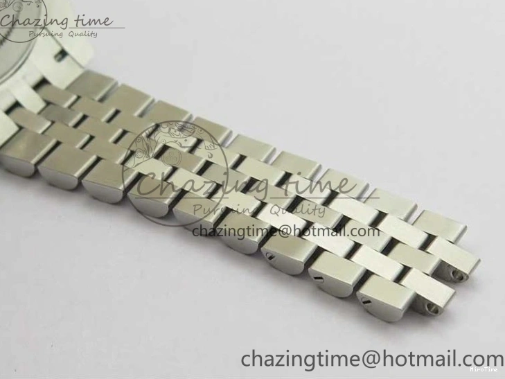 MiroTime 0401 GMT-Master II White Blue Diamonds Bezel 904L Steel GMF Best Edition Black Dial On Jubilee Bracelet SA3285 CHS V Original 2579